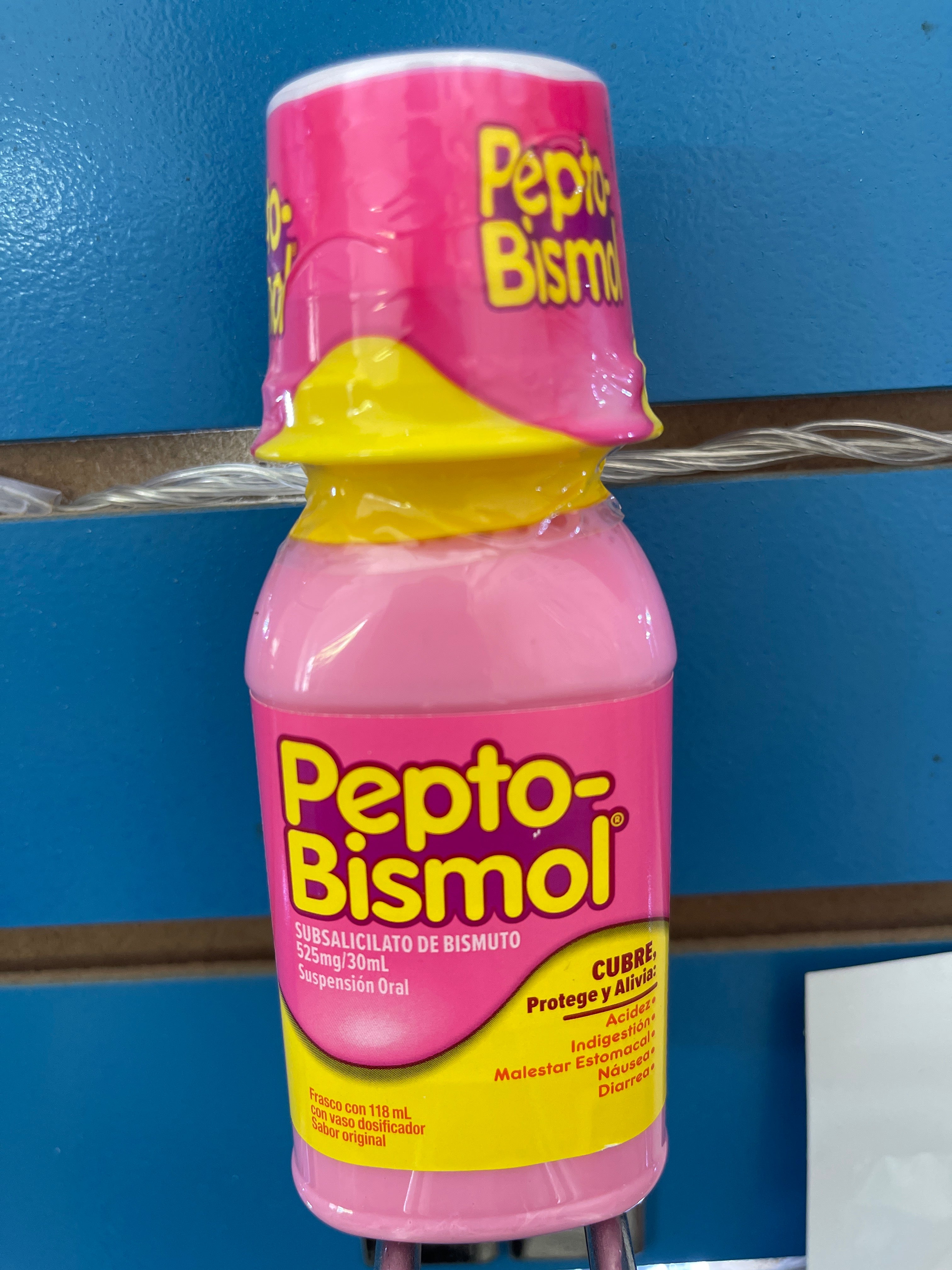 PEPTO BISMOL SUSPENSIÓN X 118 ML
