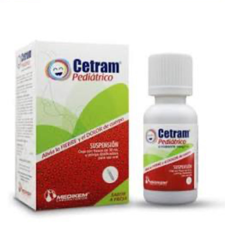 CETRAM PEDIATRICO SUSPENSIÓN X 30 ML