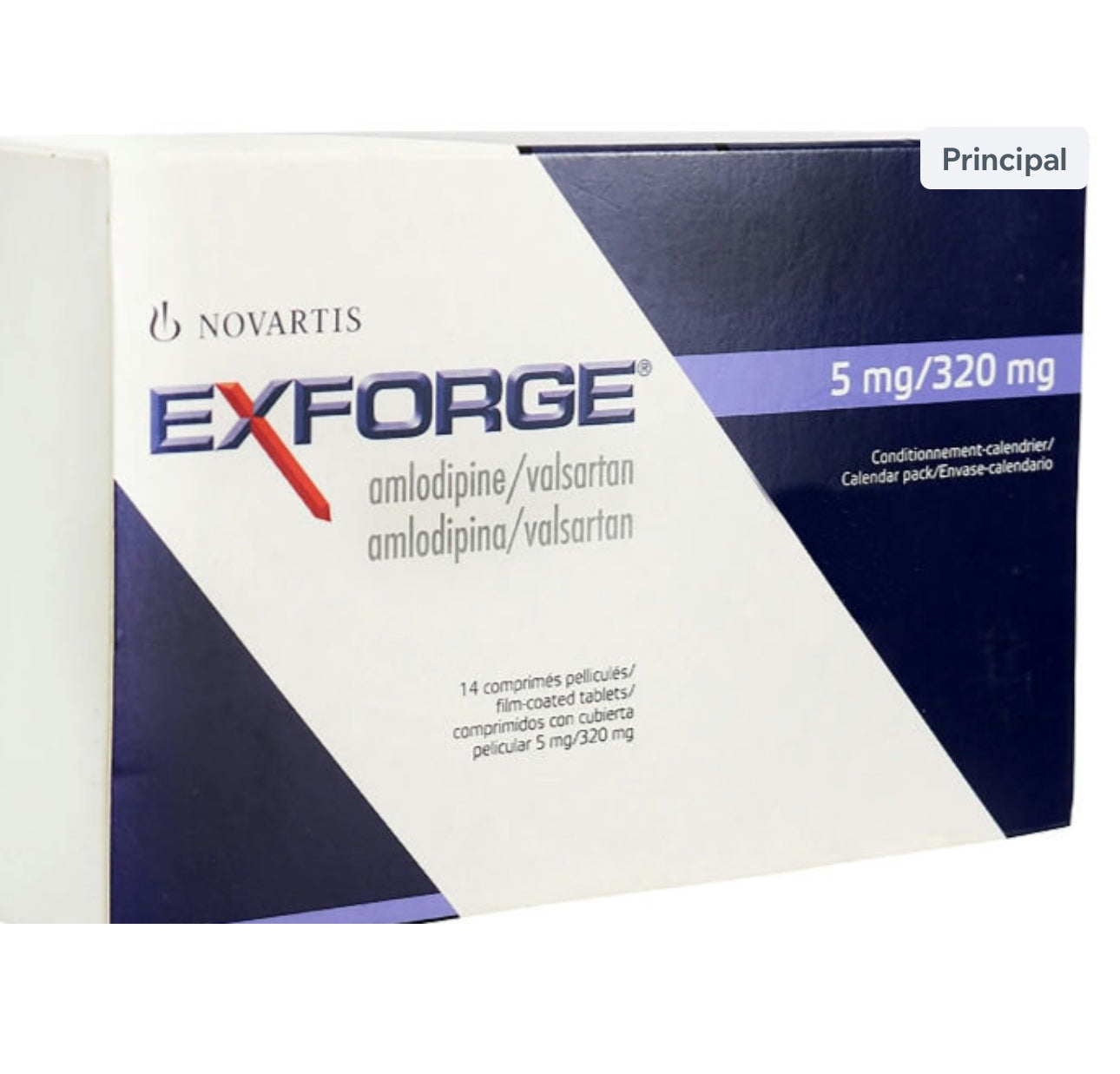 EXFORGE  5/320 X 14 TABLETAS