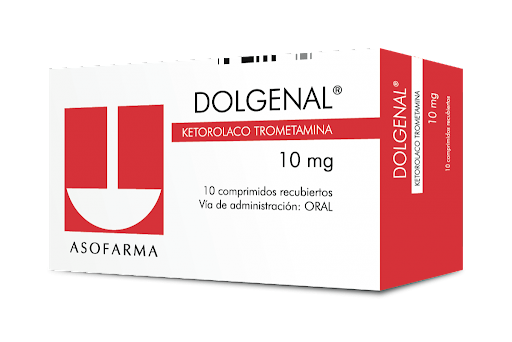 DOLGENAL Ketorolaco x 1 Comprimido