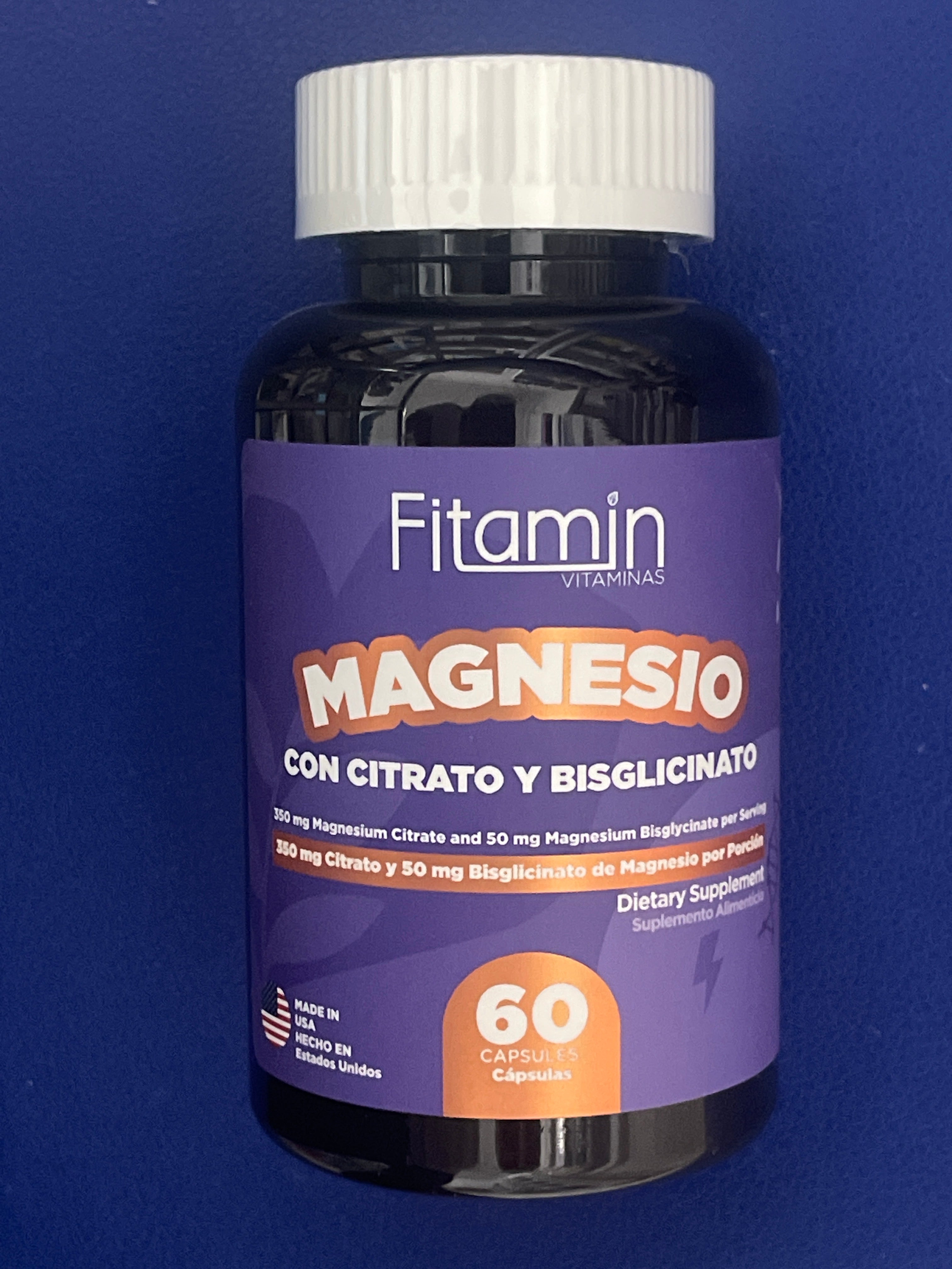MAGNESIO FITAMIN X 60 CAPSULAS