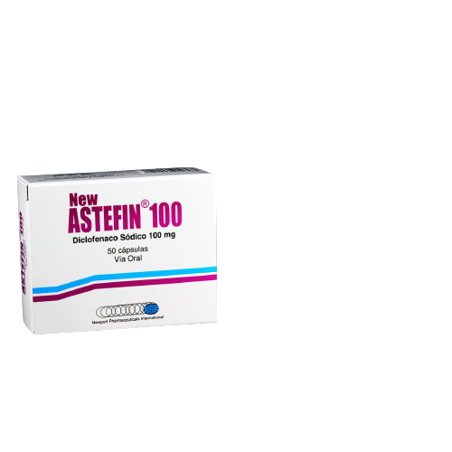 New Astefin 100mg x 1  Capsula