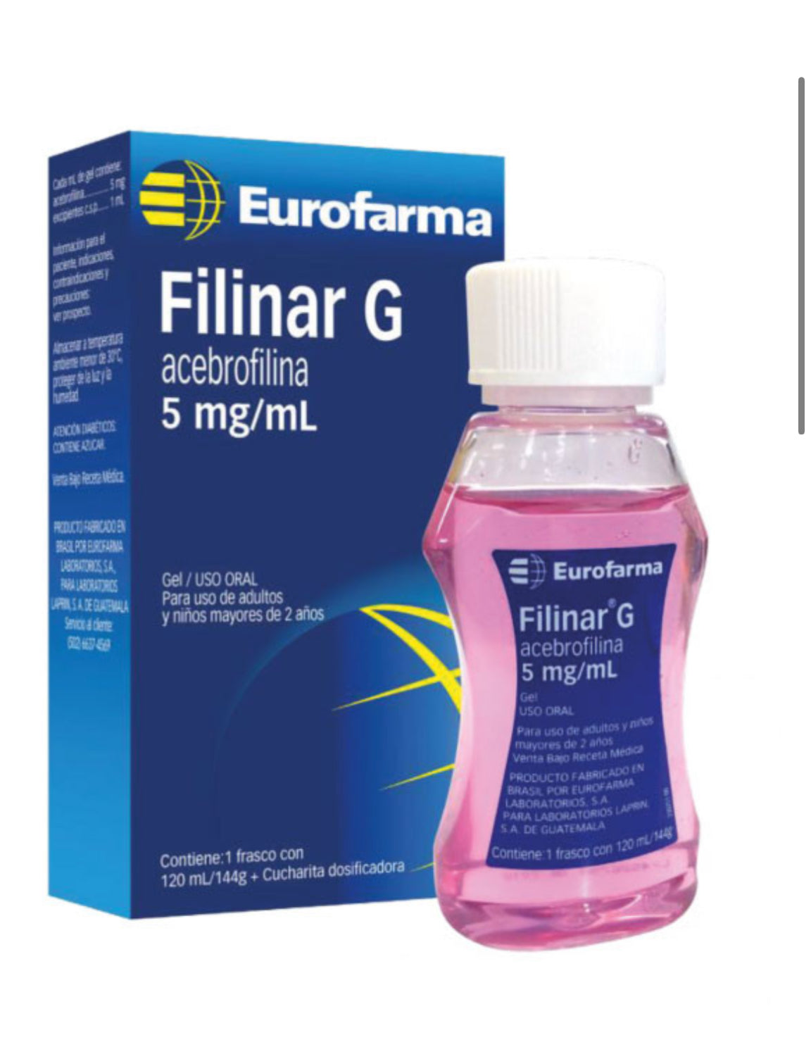 FILINAR G 5 MG/ML FRASCO X 120 ML