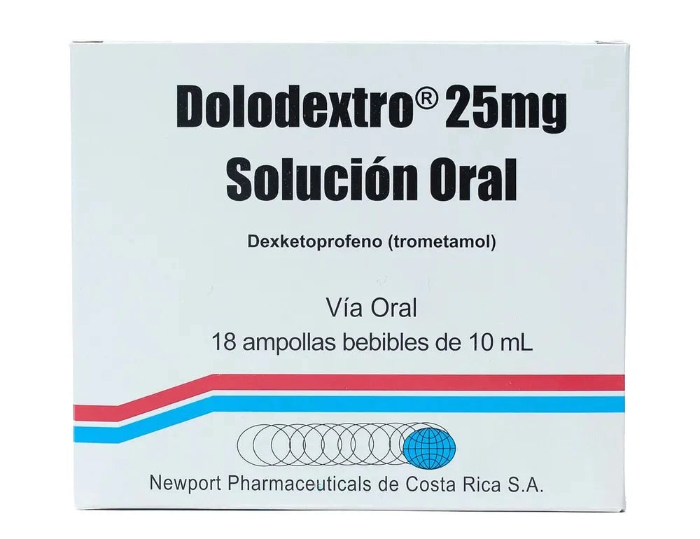DOLODEXTRO 25MG Dexketoprofeno x 1 ampolla bebible