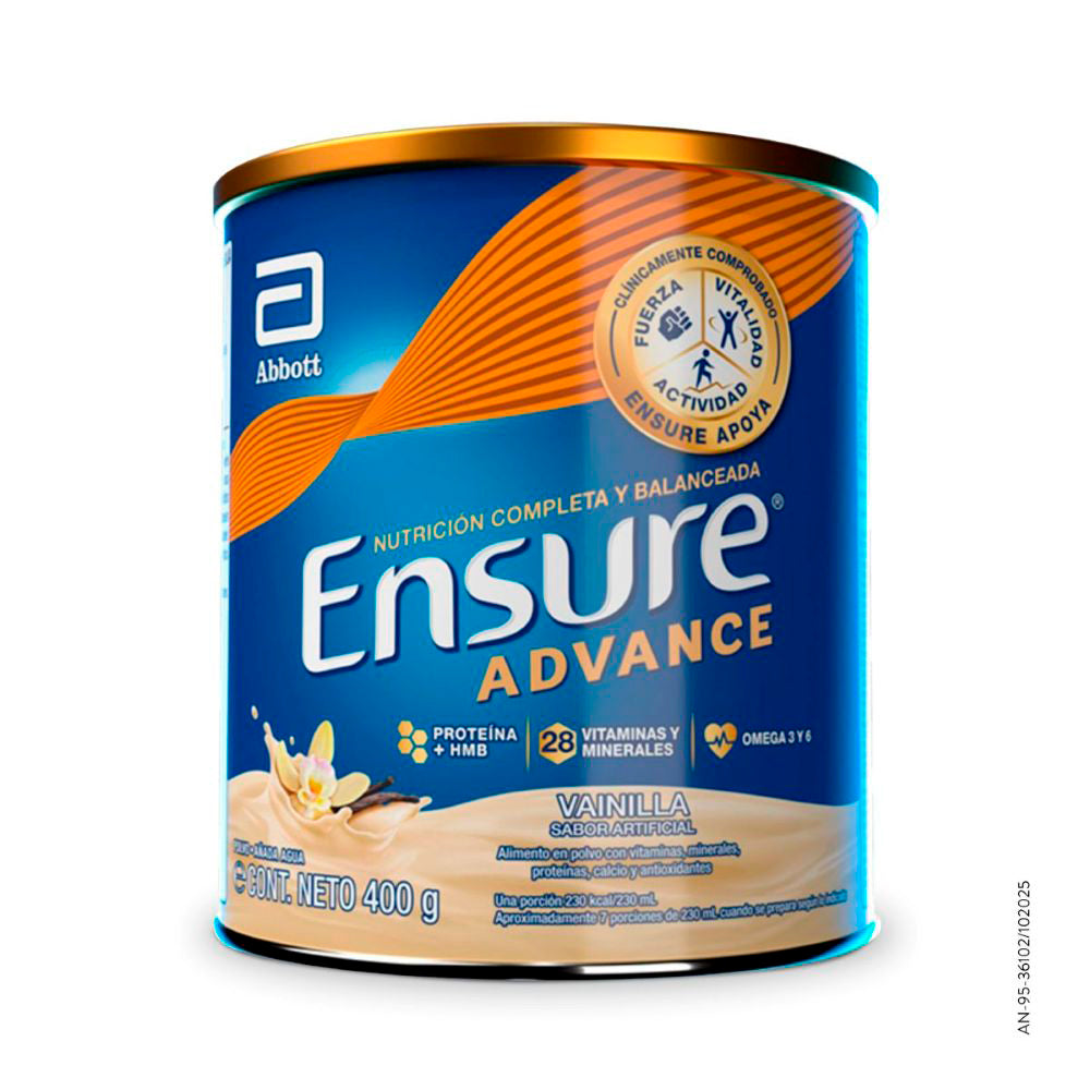Ensure Advance Lata Vainilla x 400g