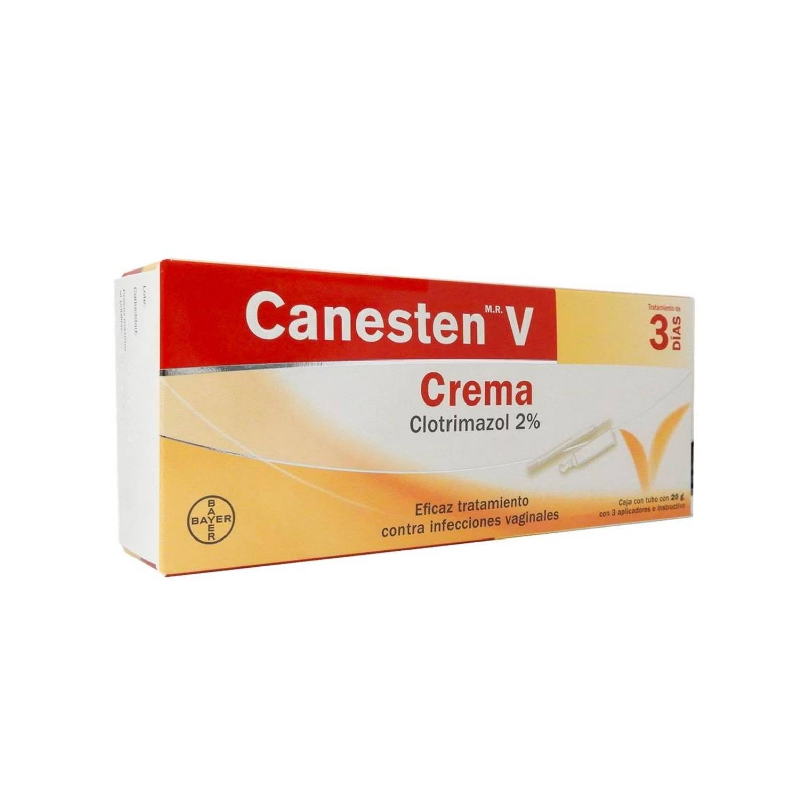 Canesten V 2% Crema 3 días x 20g
