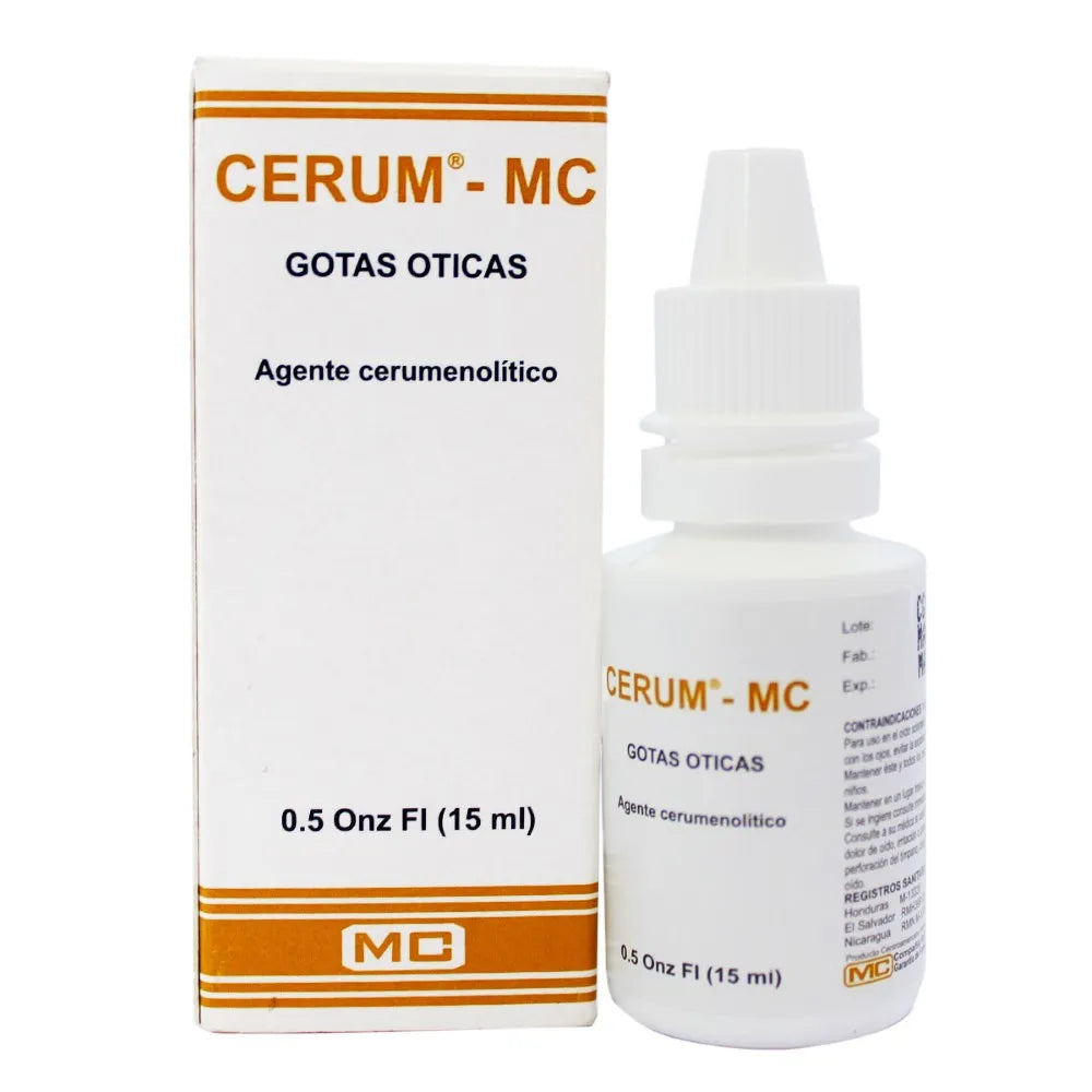 CERUM GOTAS OTICAS X 15 ML