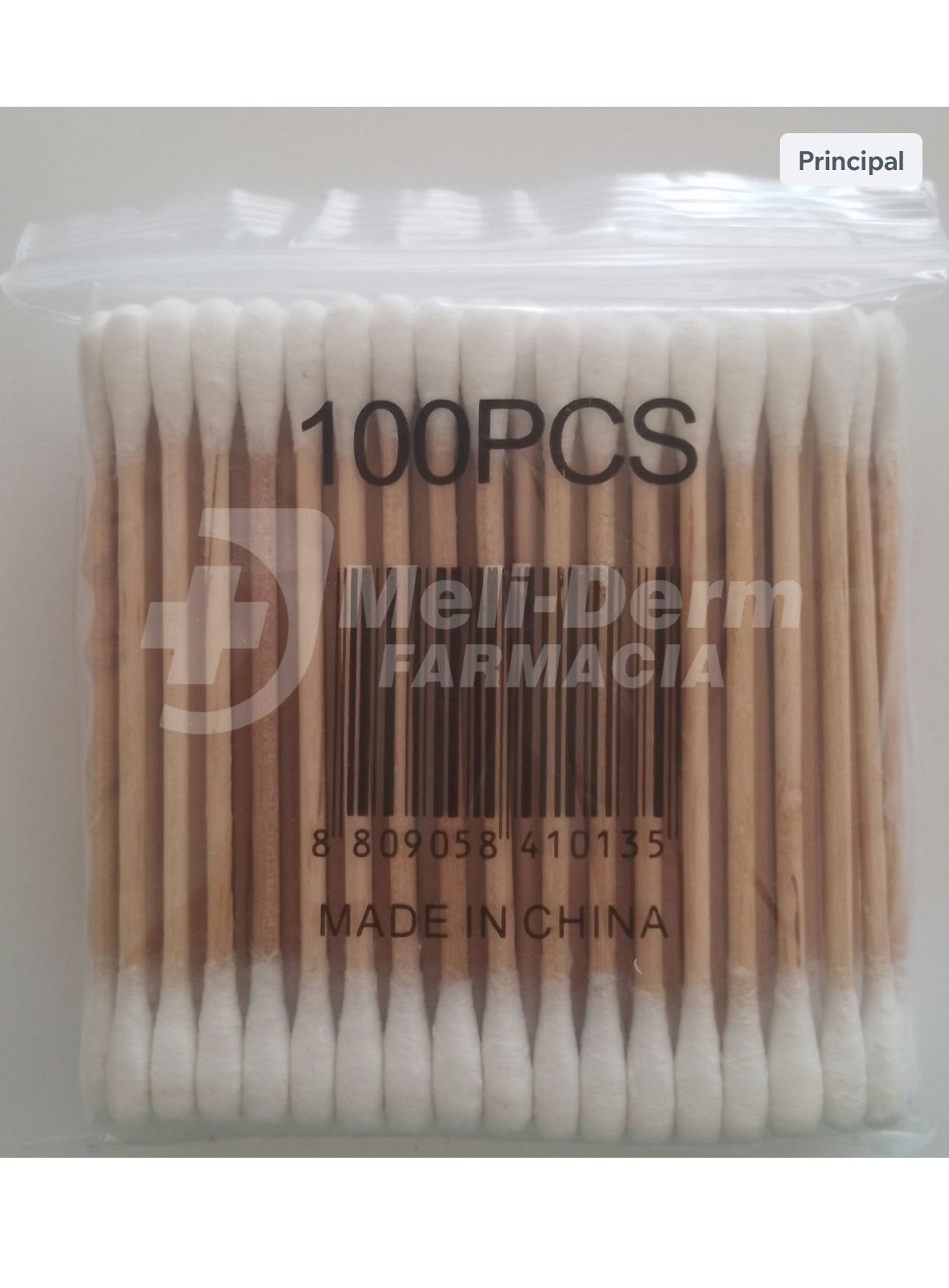 HISOPOS X 100 UNIDADES