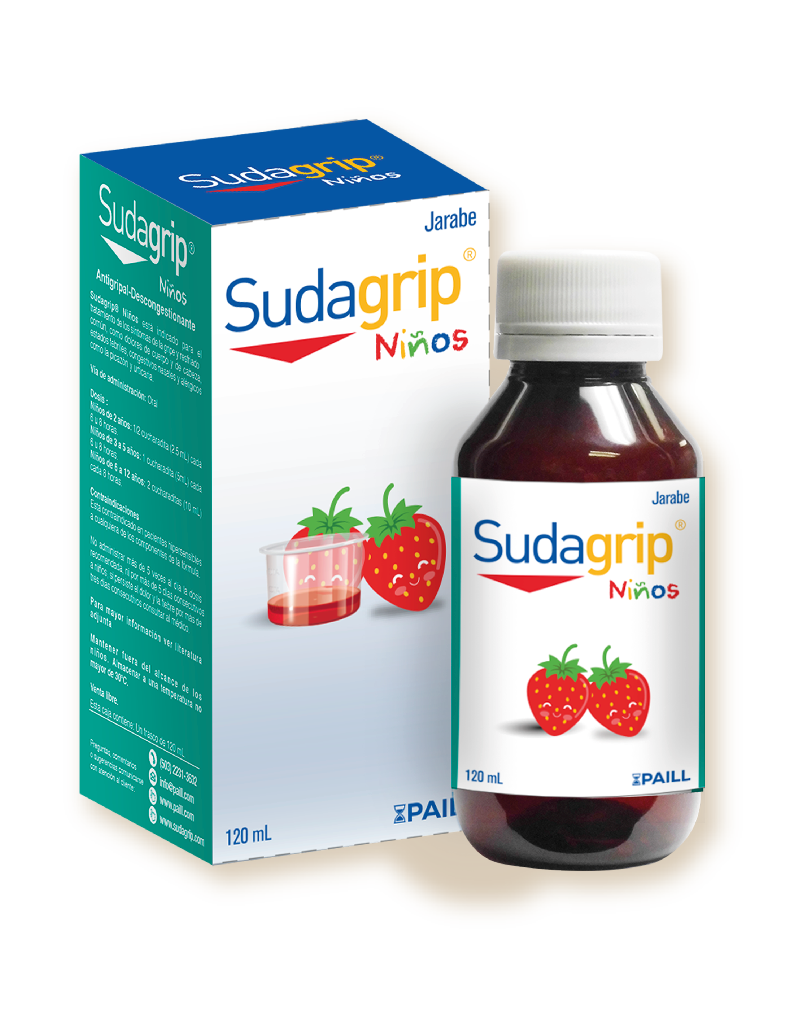 SUDAGRIP NIÑOS JARABE X 120 ml