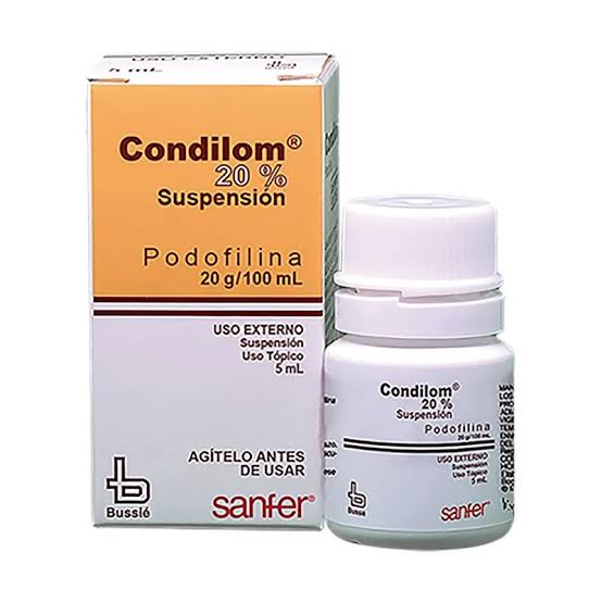 CONDILOM 20% SUSPENSION X 5 ML
