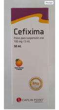 CEFIXIMA POLVO PARA SUSPENSIÓN X 50 ML