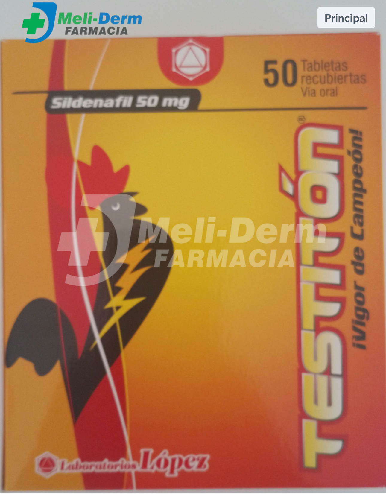 TESTITON SILDENAFIL 50 MG X 1 TABLETA