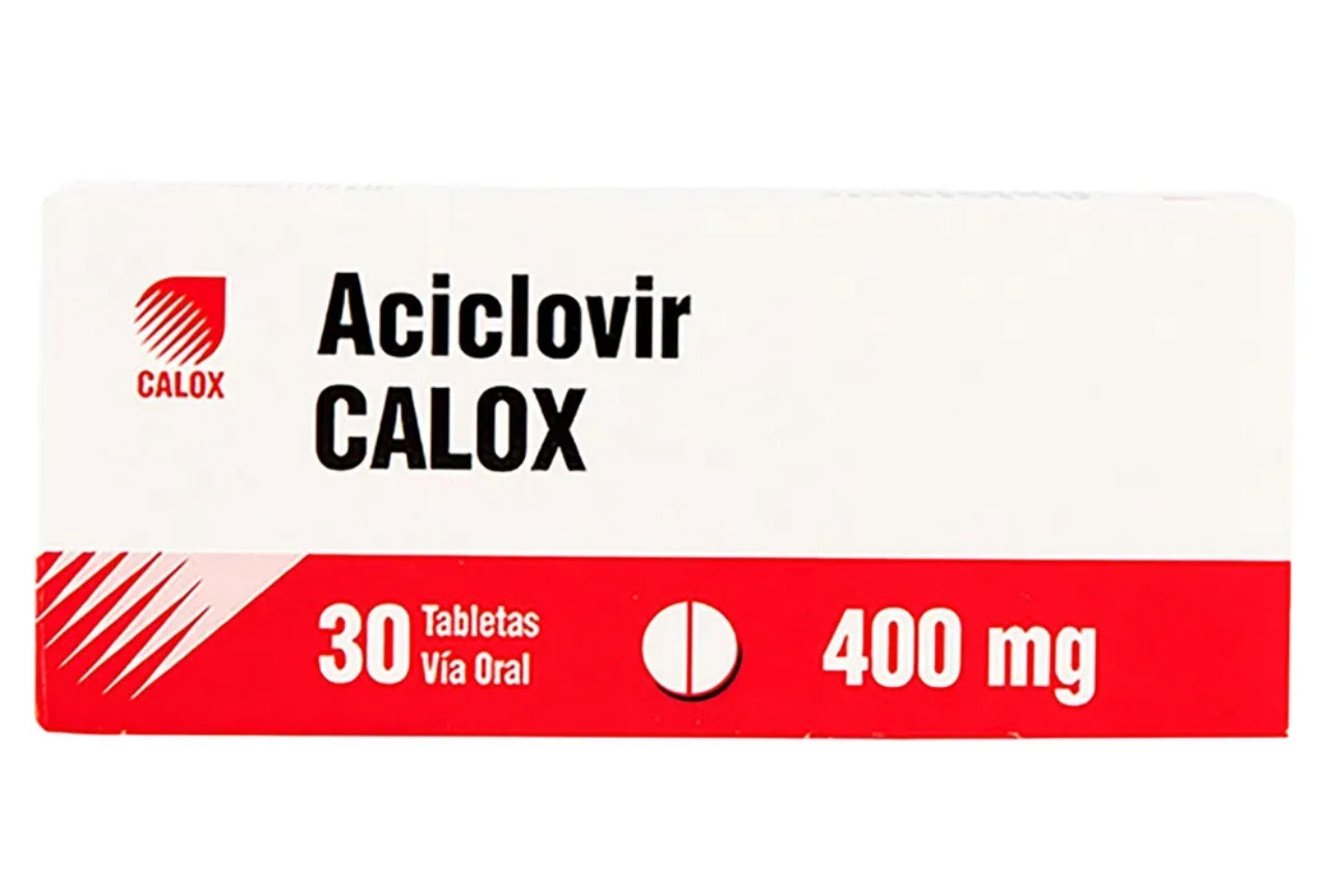 ACICLOVIR 400 MG CALOX X 1 TABLETA