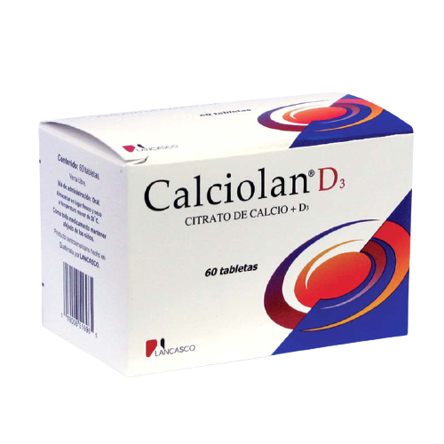 CALCIOLAN D3 CAJA X 60 TABLETAS