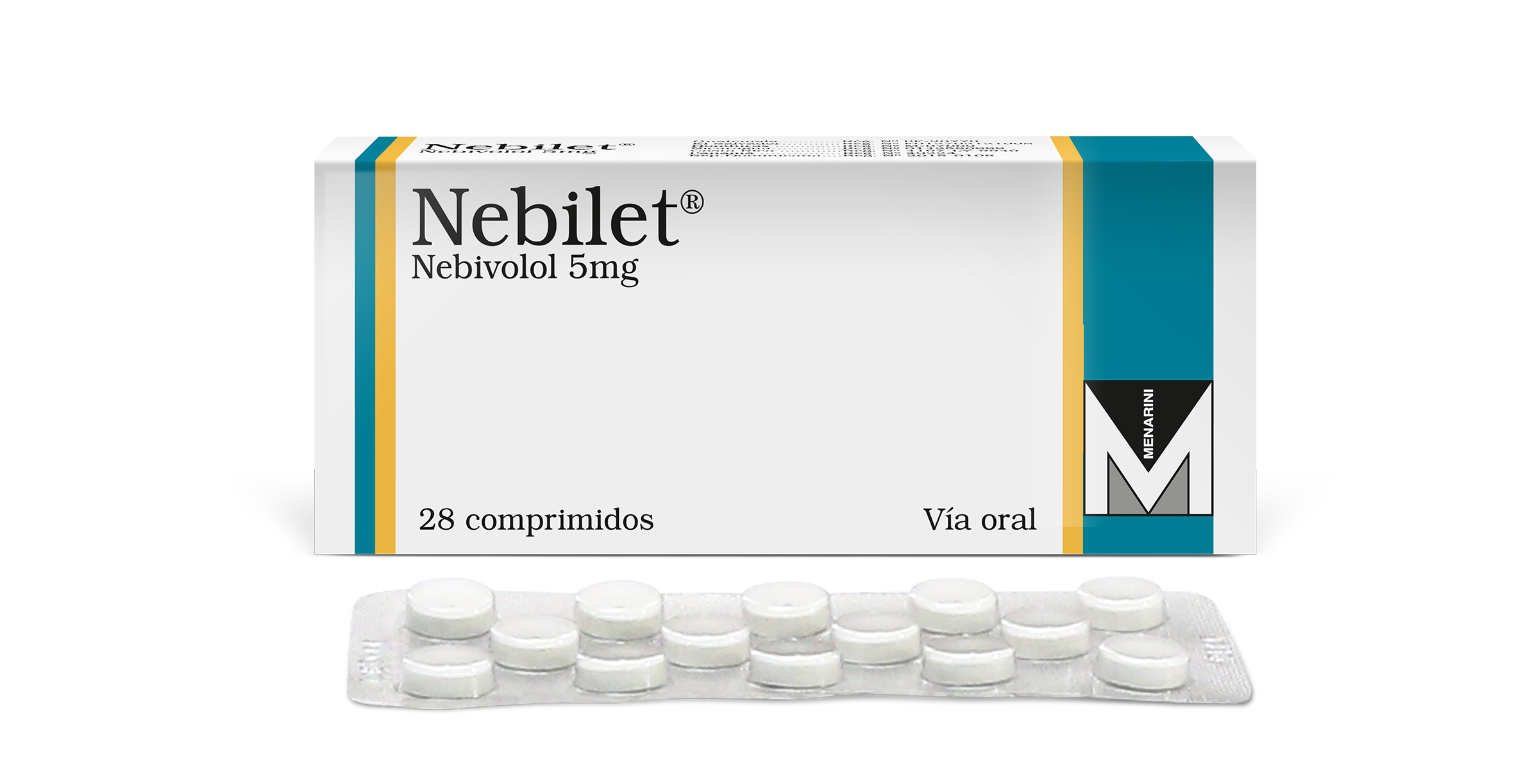 NEBILET CAJA X 28 COMPRIMIDOS