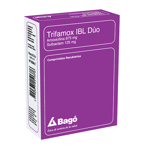 TRIFAMOX IBL DUO CAJA X 14 COMPRIMIDOS