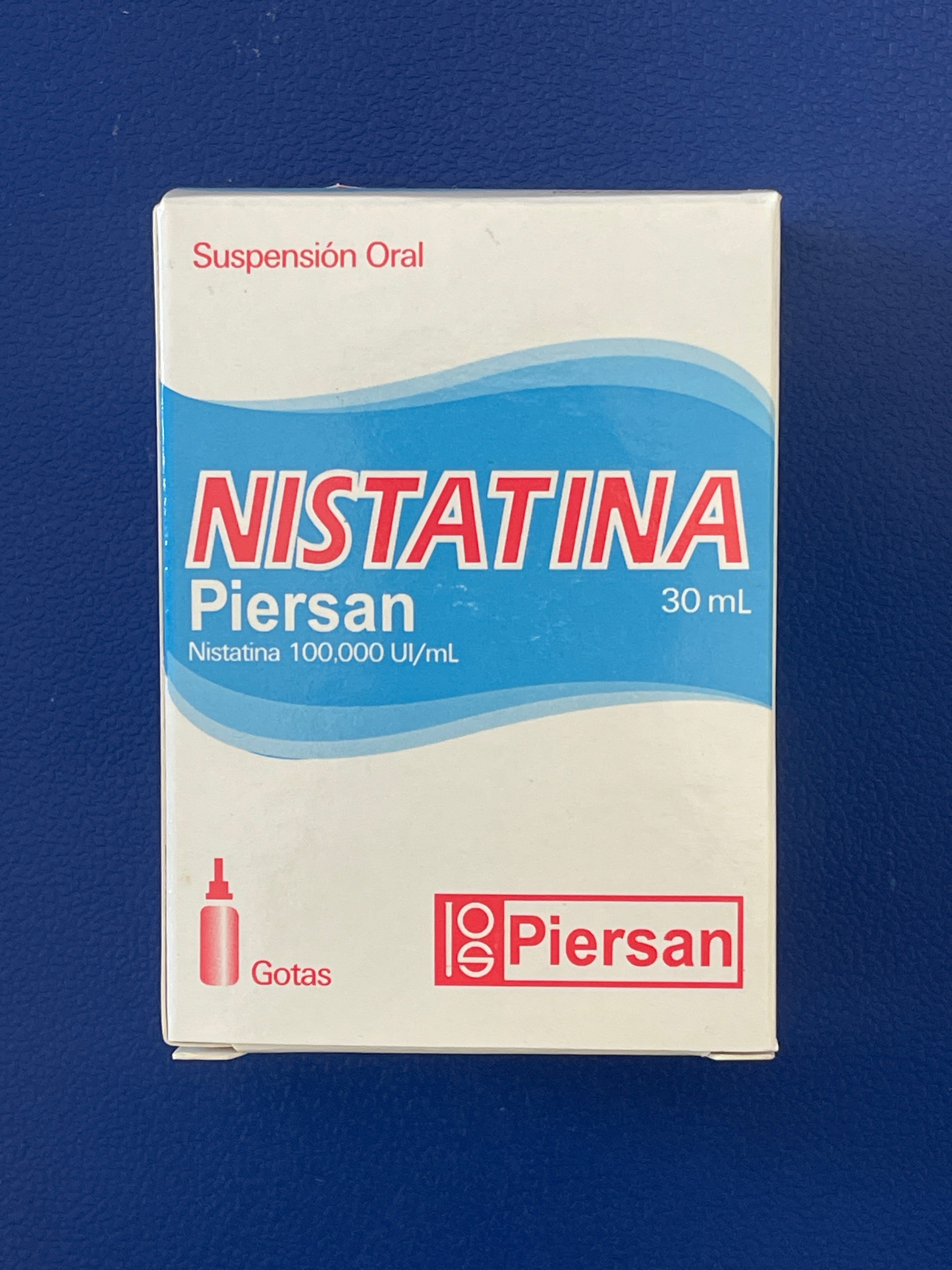 Nistatina Suspension x 30 mL Gotas