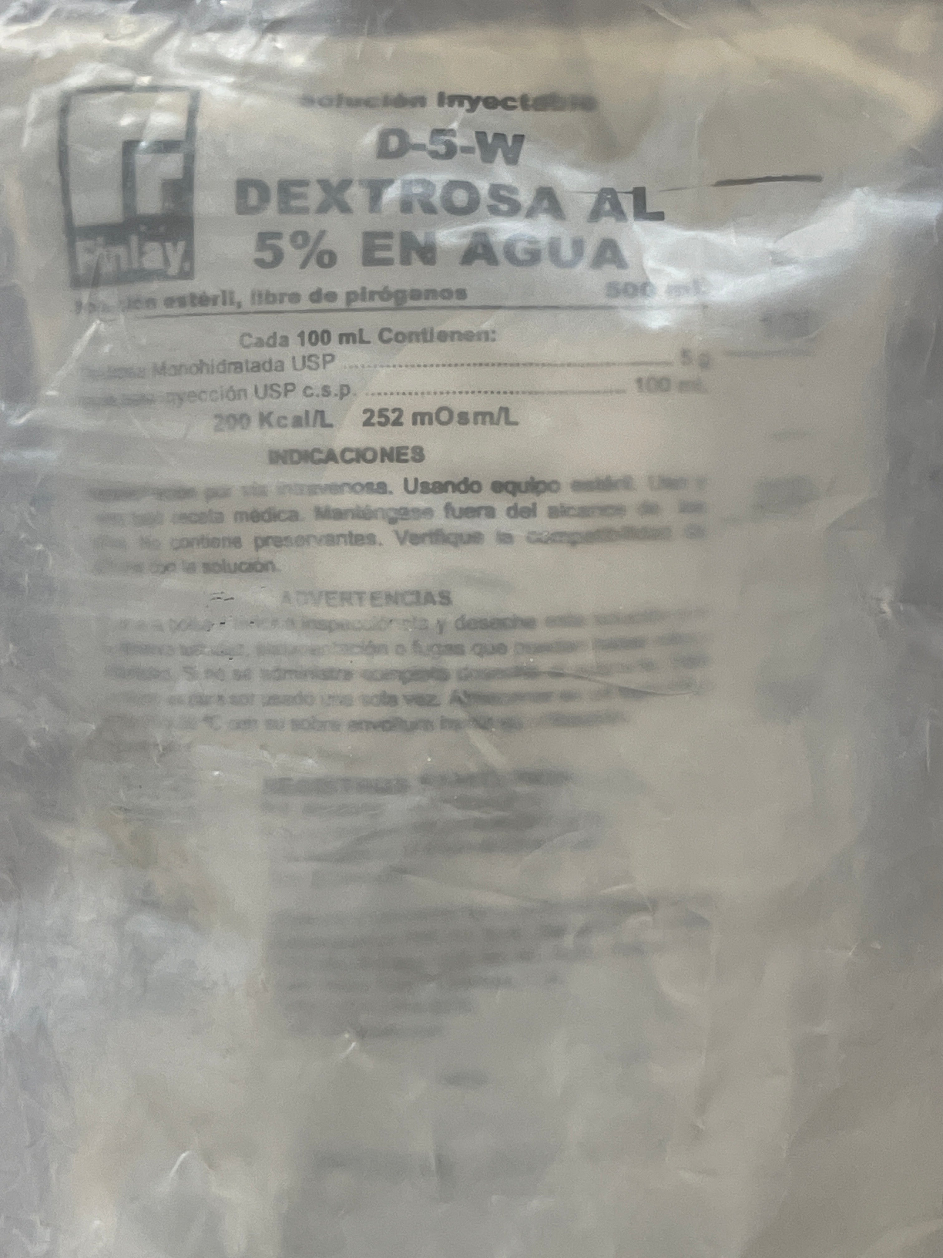 DEXTROSA AL 5 %
