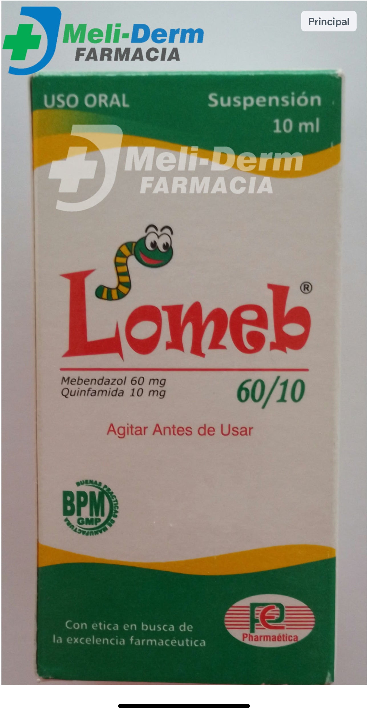 LOMEB 60/10 SUSPENSIÓN X 10 ML