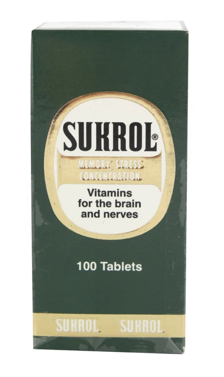 SUKROL X 100 TABLETAS