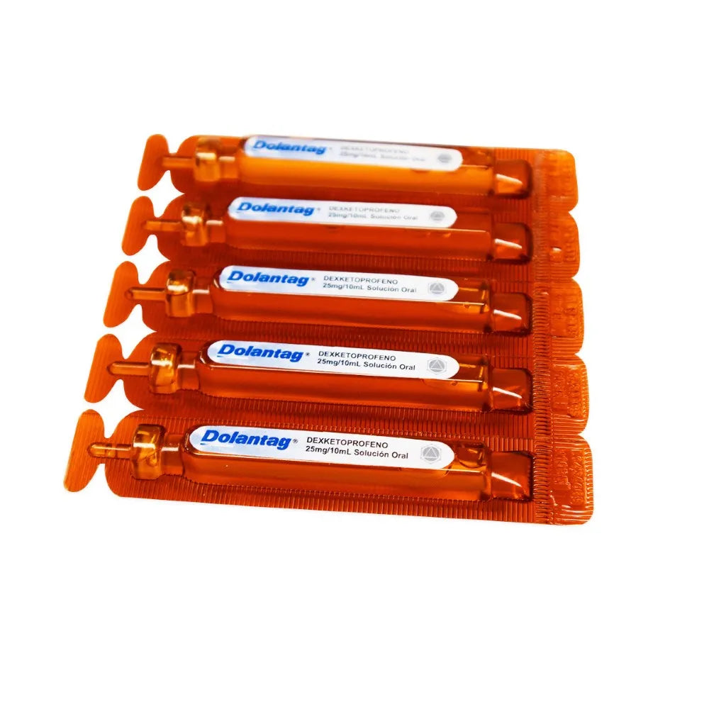 DOLANTAG Dexketoprofeno 25 mg/10ml x 1 Ampolla bebible