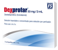 DEXPROFAR DEXKETOPROFENO 50MG/2ML X 1 AMPOLLA INYECTABLE