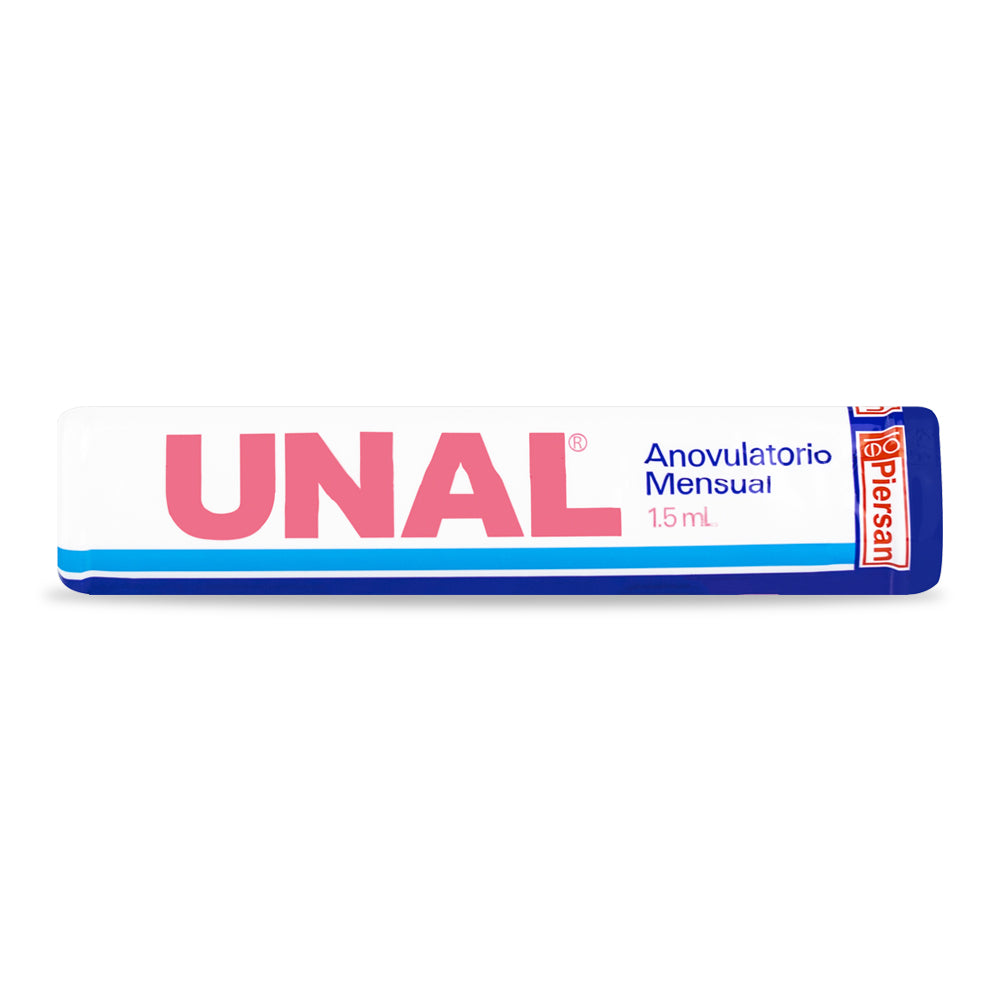 UNAL Anovulatorio Mensual x 1 ampolla