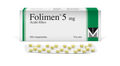 FOLIMEN 5 MG BLISTER X 25 COMPRIMIDOS