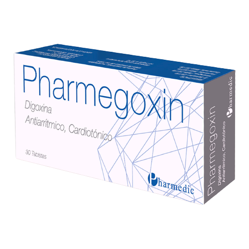 PHARMEGOXIN DIGOXINA  X 30 TAB