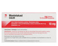MONTELUKAST 10 MG CALOX CAJA X 28 TAB