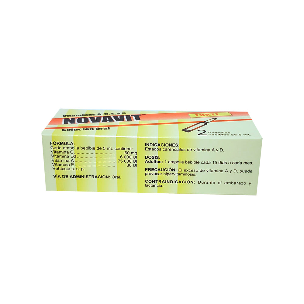 NOVAVIT FORTE X 2 AMPOLLAS BEBIBLES