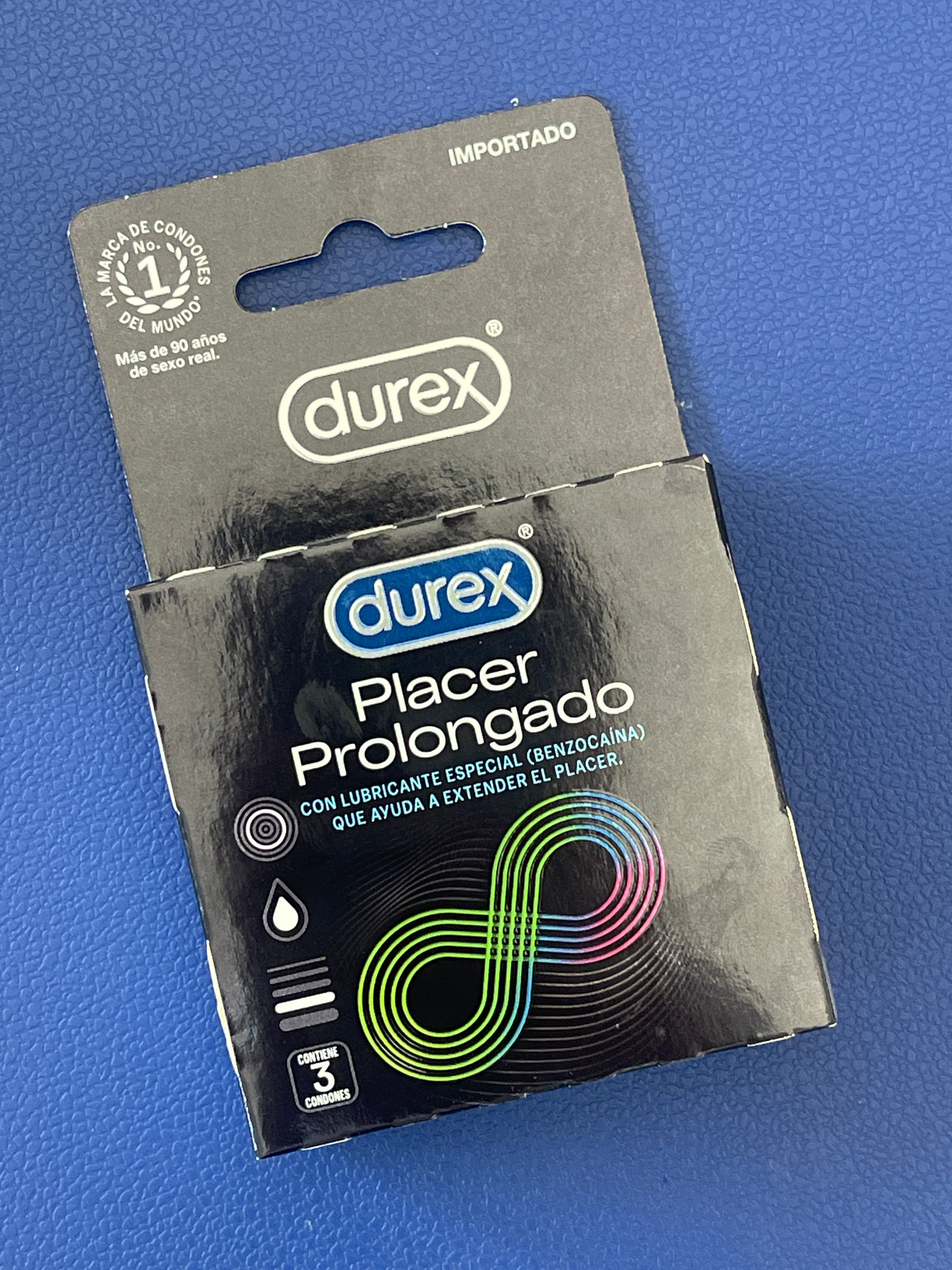 CONDON DUREX PLACER PROLONGADO X 1 PAQUETE