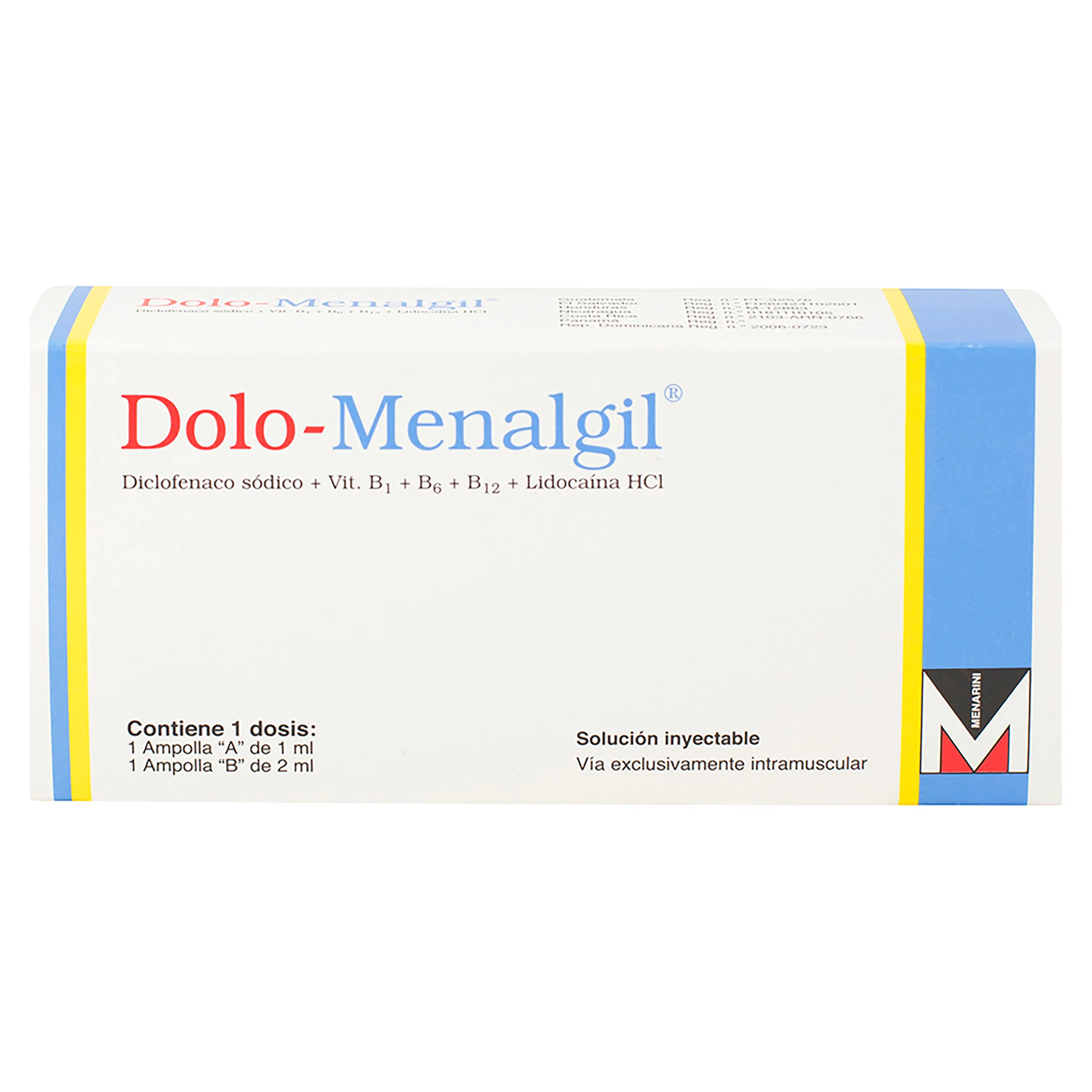 DOLO MENALGIL X 1 AMPOLLA
