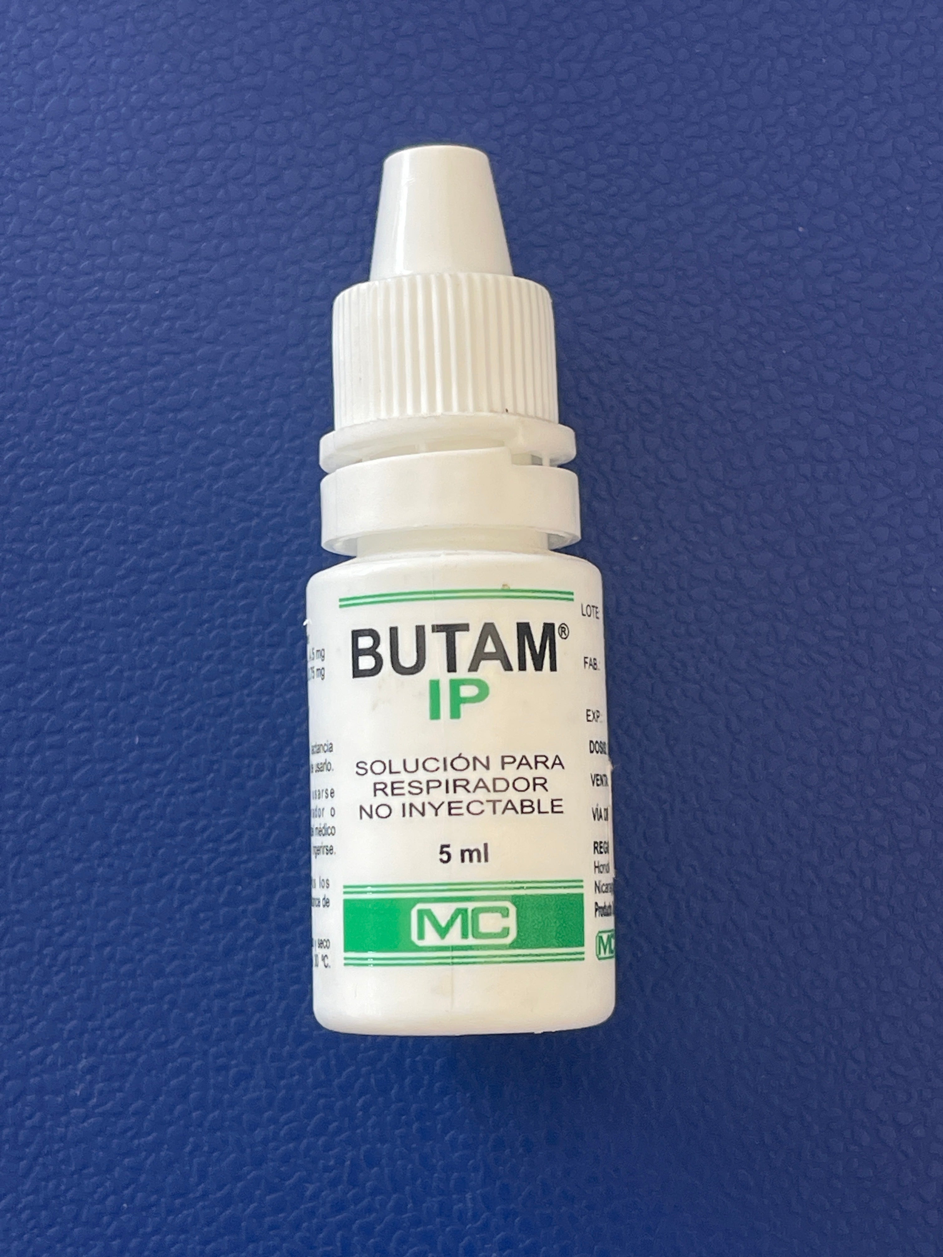 BUTAM IP X 5 ML