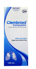 CLEMBROXIL COMPUESTO AMBROXOL/CLEMBUTEROL X 120 ML