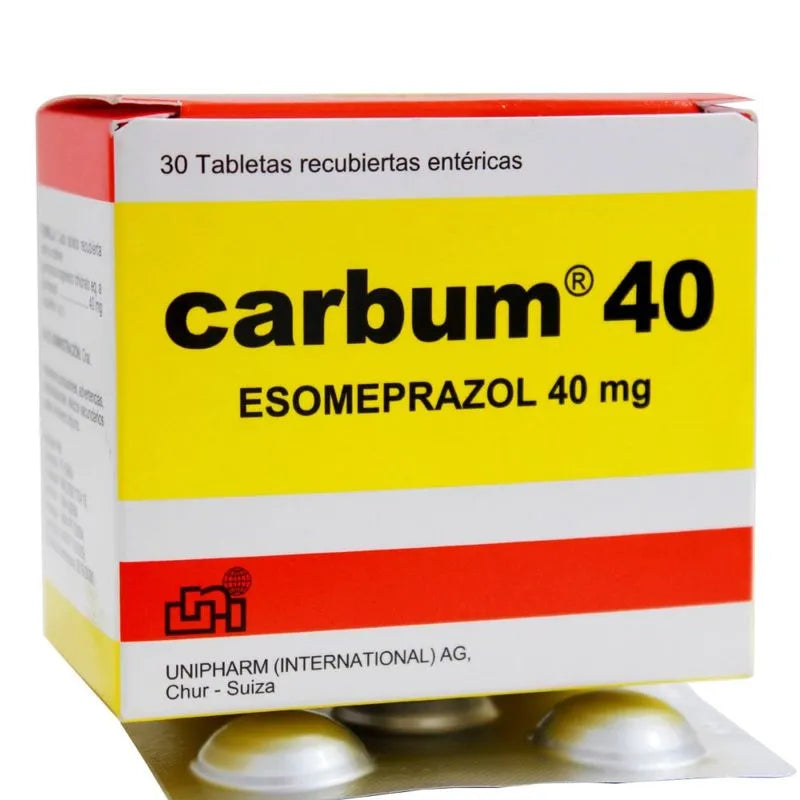 CARBUM 40 ESOMEPRAZOL X 1 TAB
