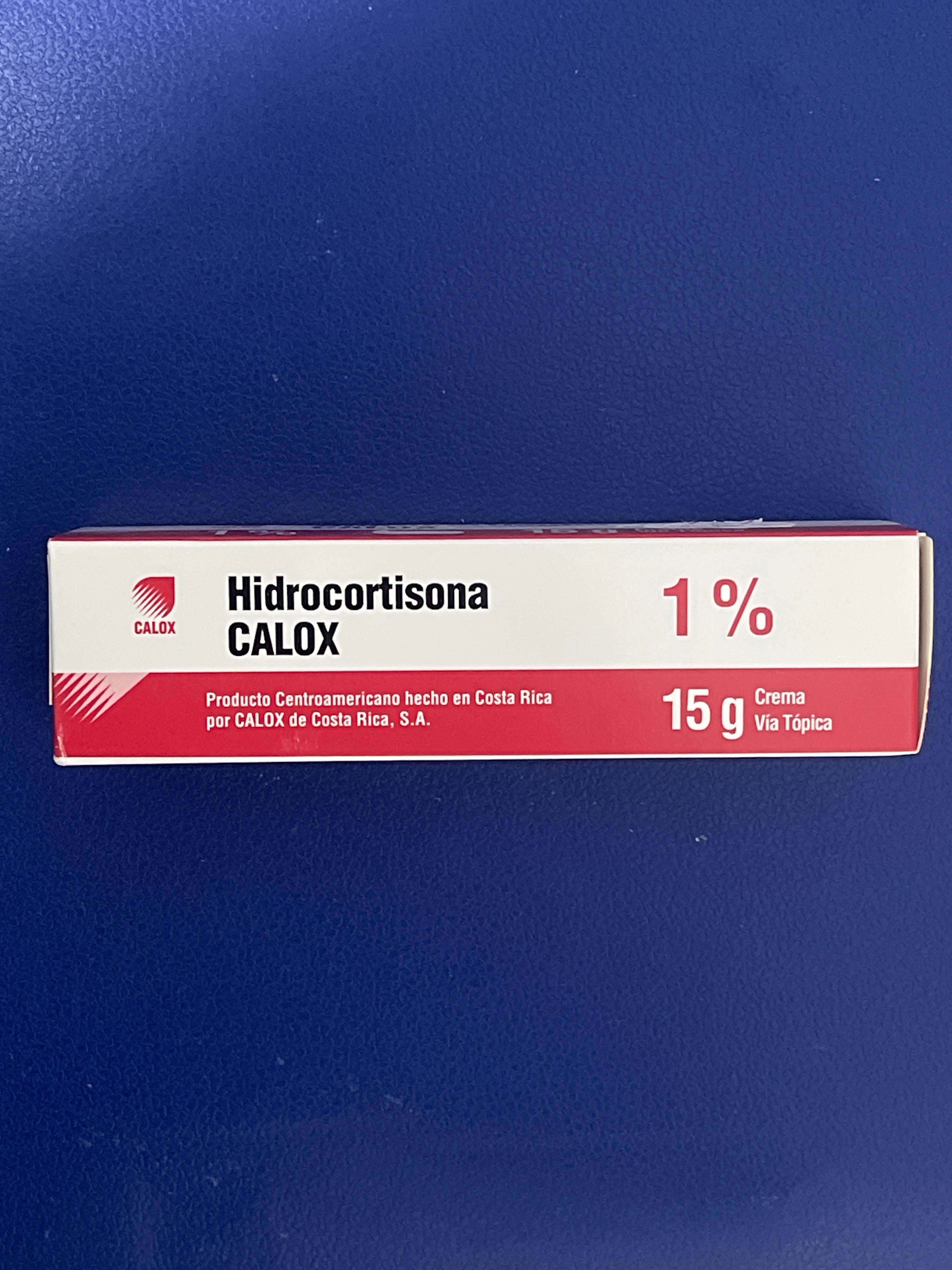 HIDROCORTISONA 1% CALOX X 15 G