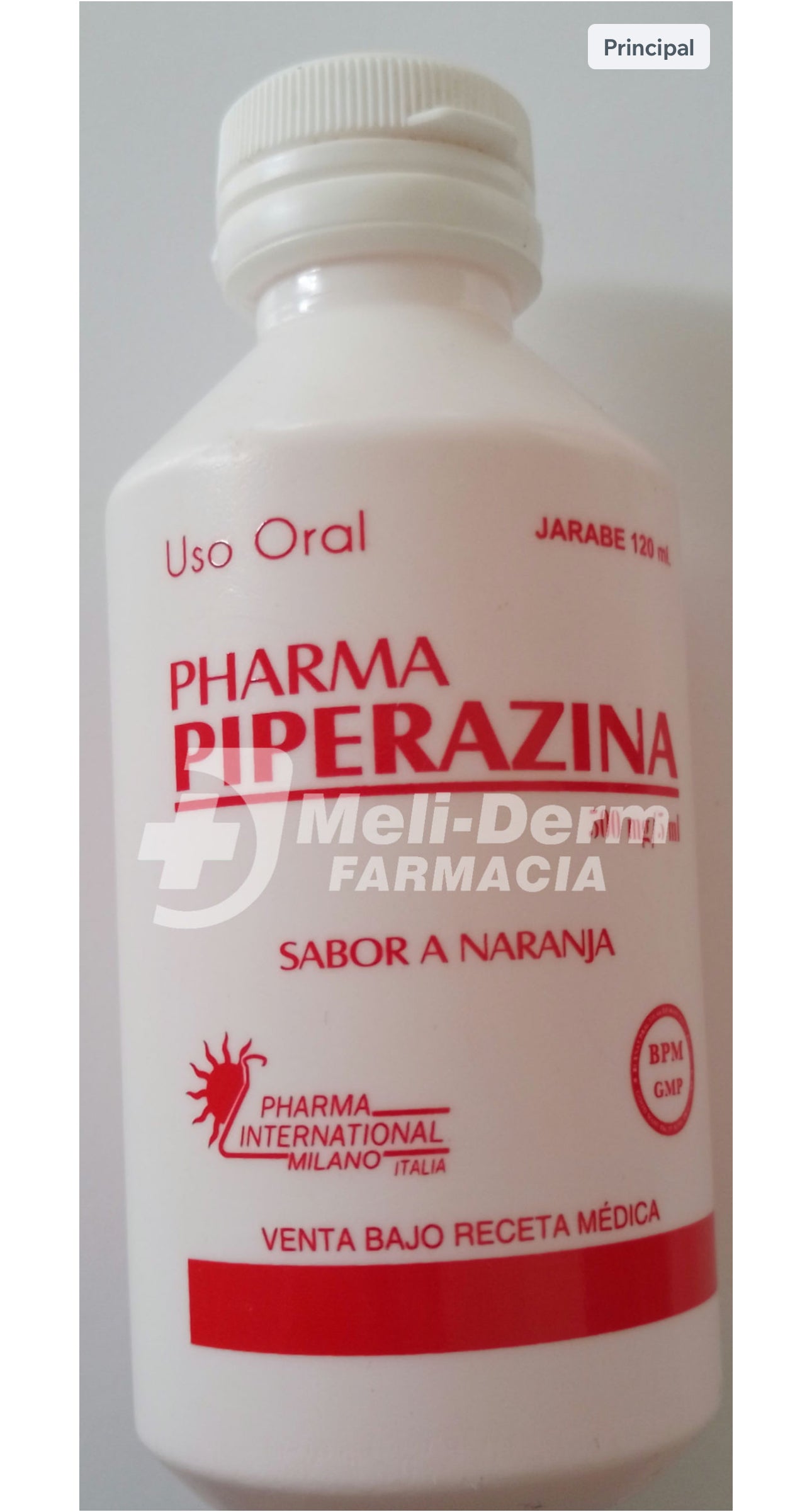 PIPERAZINA JARABE X 120 ML