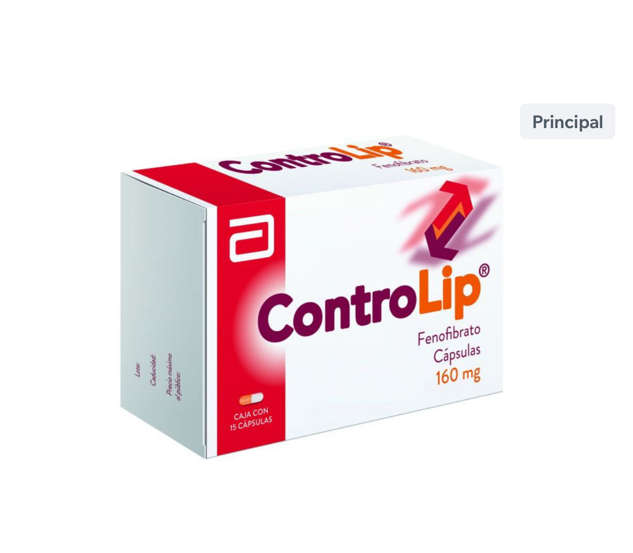 CONTROLIP FENOFIBRATO  160  MG  CAJA X  15 CAPSULAS