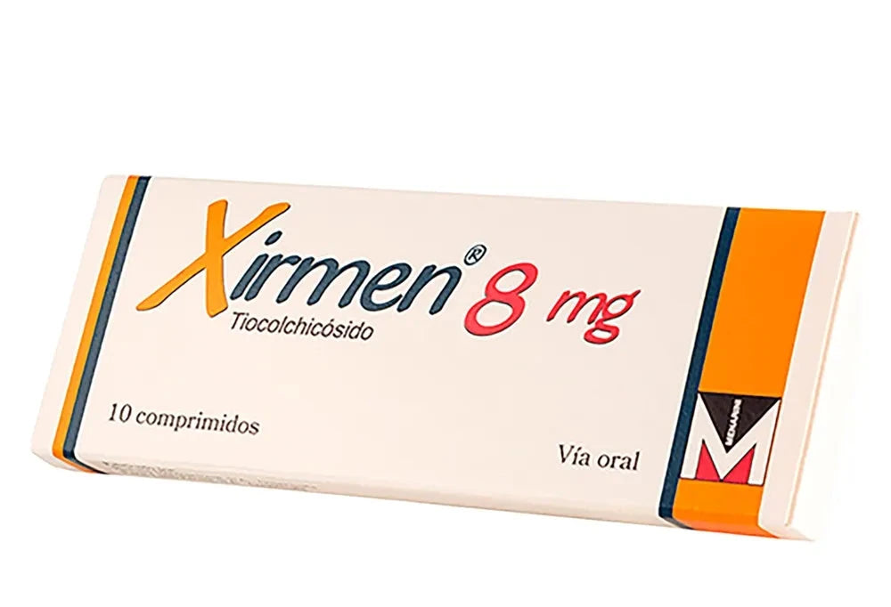 XIRMEN 8MG tiocolchicosido x 1 comprimido