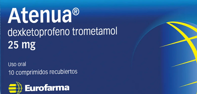 ATENUA 25 MG DEXKETOPROFENO X 1 TAB