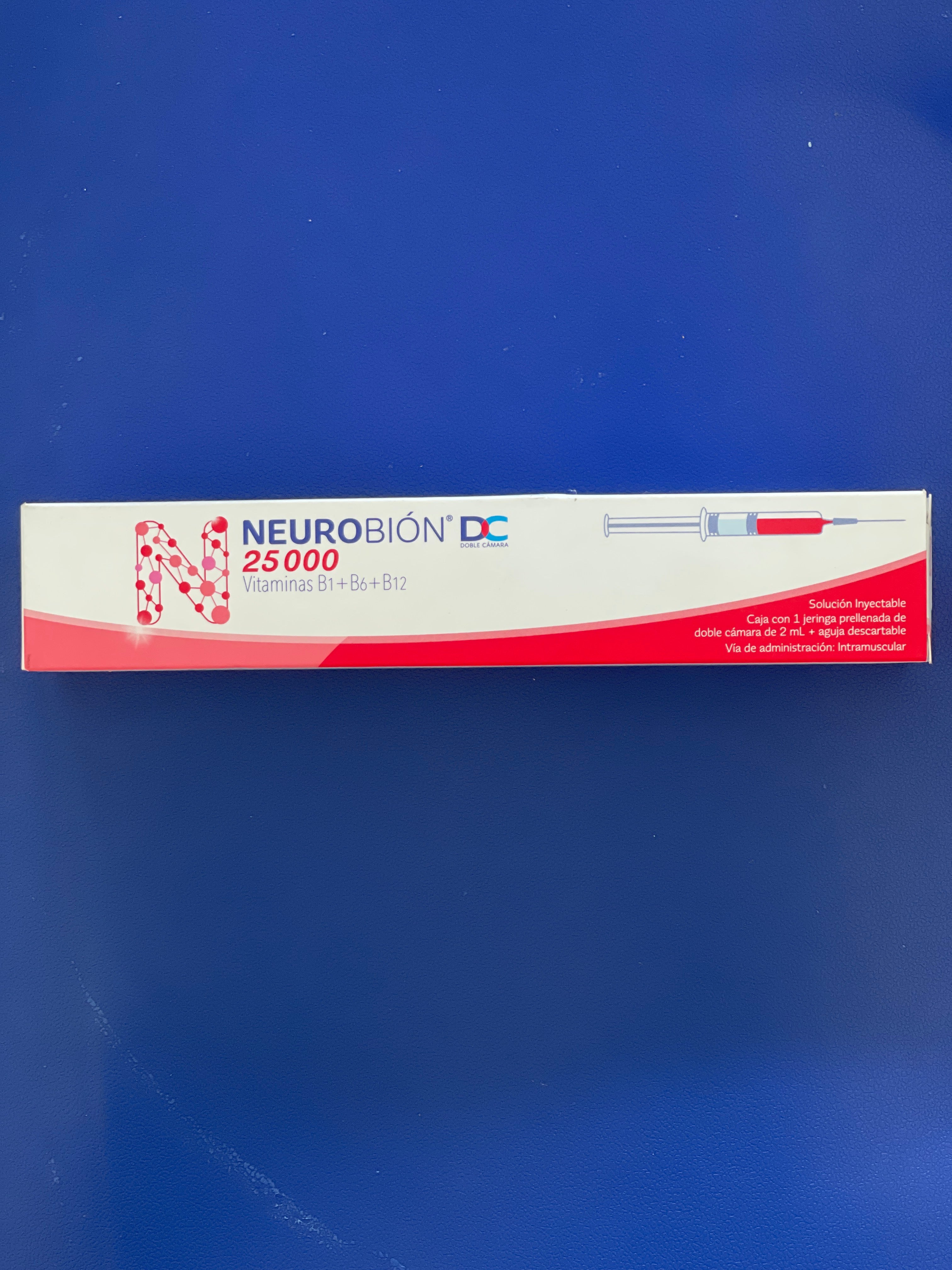 NEUROBION 25000 X AMPOLLA INYECTABLE