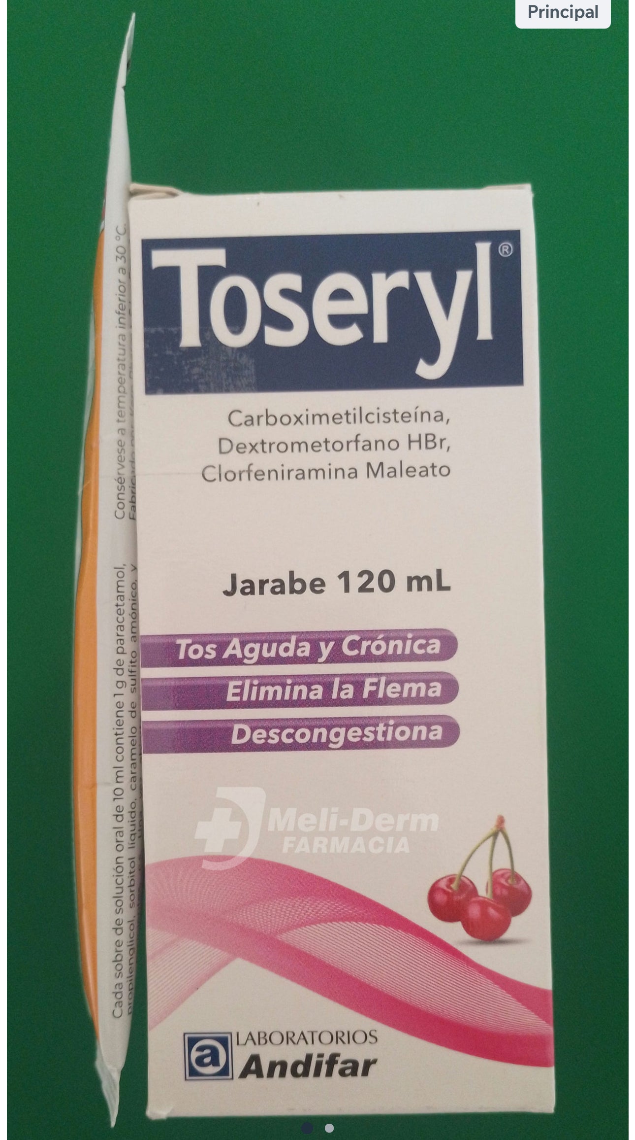 PAQ TOSERYL JARABE/SOBRE MENCETAMOL 1G