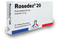 ROSEDEZ 20  CAJA X 30 TABLETAS