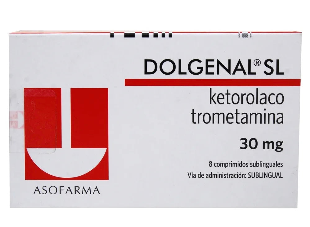 DOLGENAL SL 30 MG X 8 COMPRIMIDOS