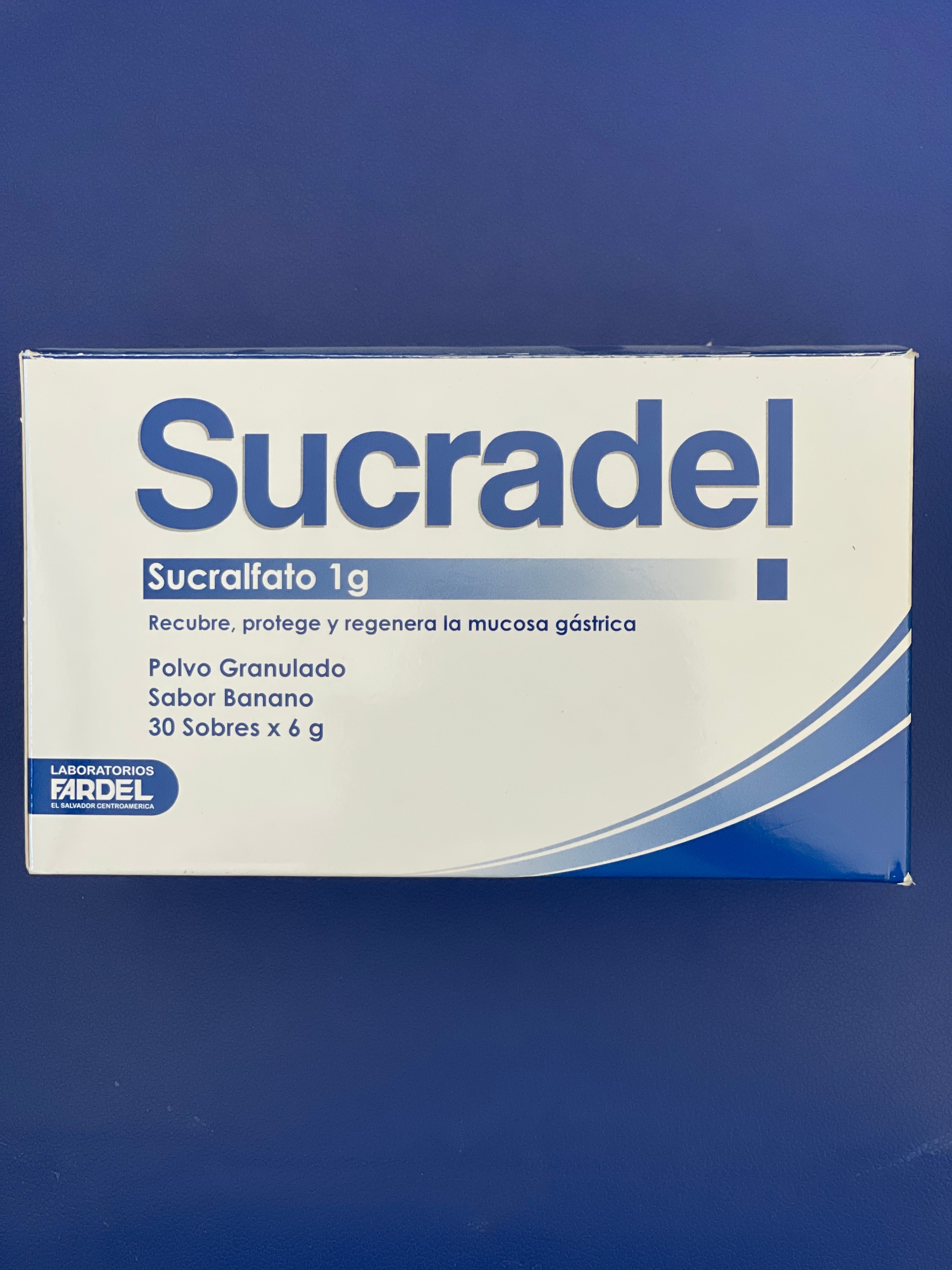 SUCRADEL Sucralfato 1g x 1 sobre