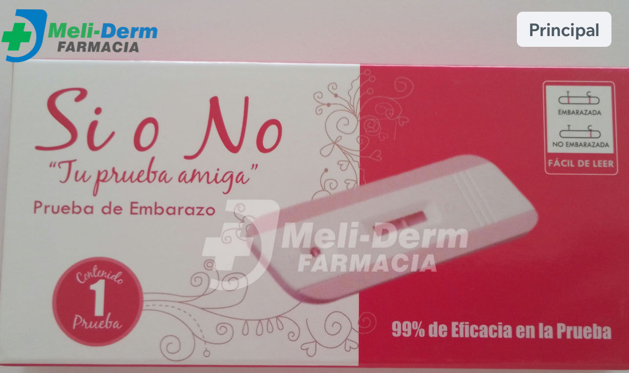 PRUEBA DE EMBARAZO SI O NO