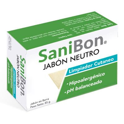 SANIBON JABON NEUTRO BARRA X 85 G