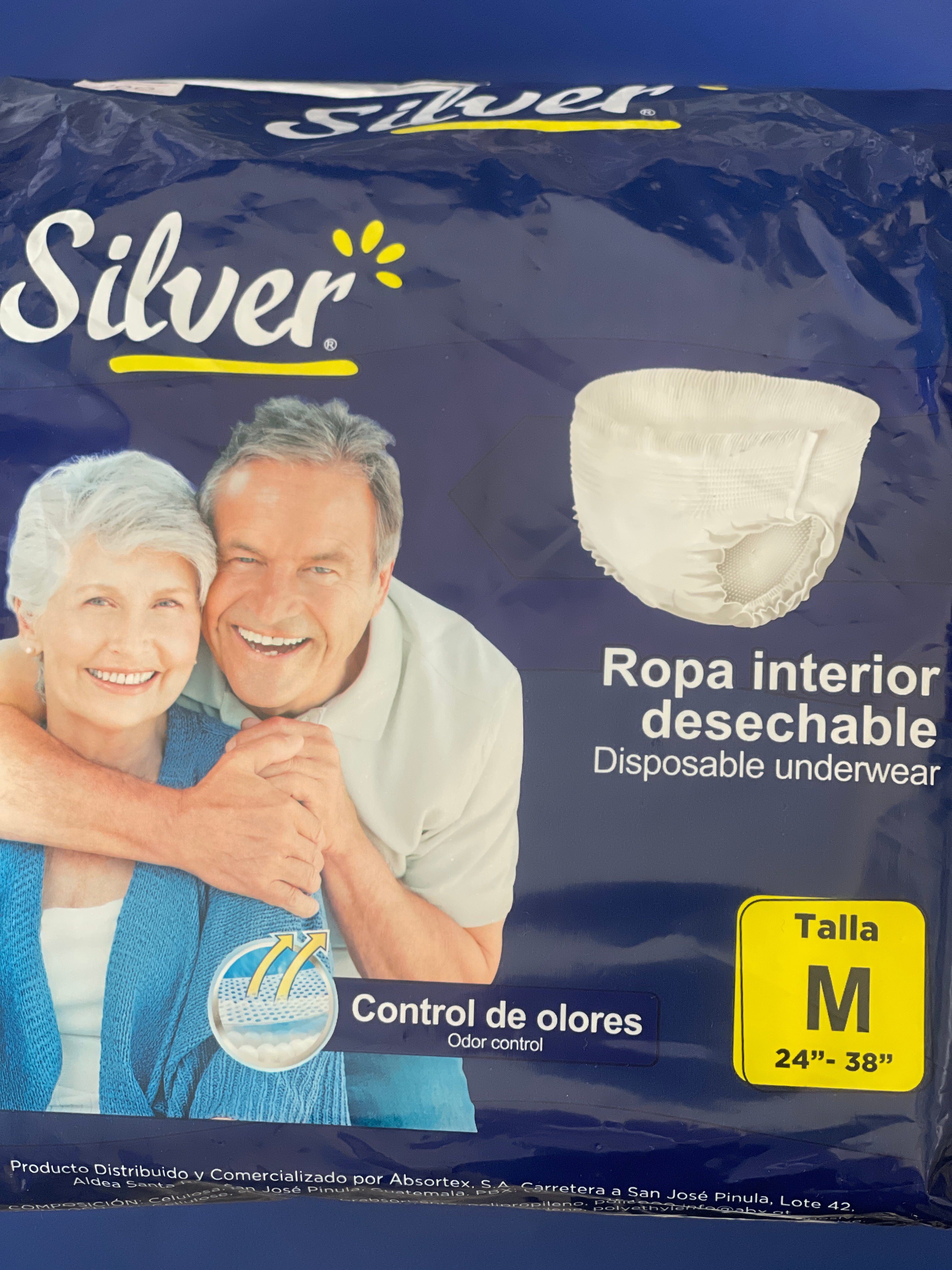 PAÑAL SILVER X 10 UNIDADES TALLA M