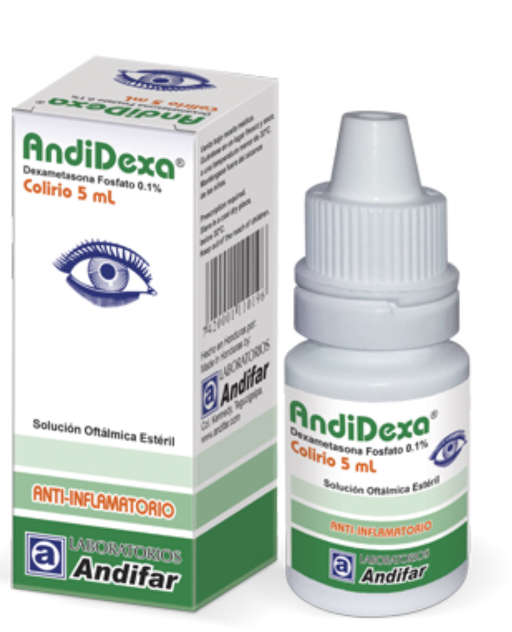 ANDIDEXA COLIRIO X 5 ML